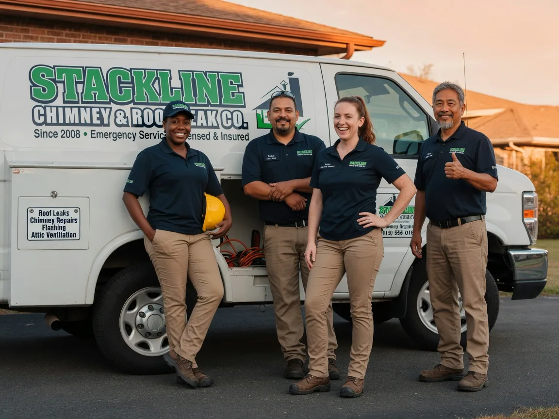 Chimney flashing repair company in Blackstock, SC